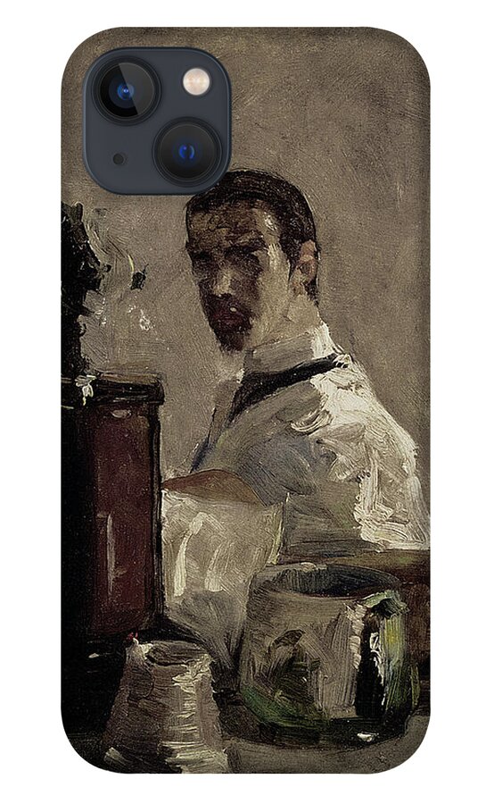 Henri De Toulouse-lautrec iPhone 13 Case featuring the painting Self Portrait by MotionAge Designs