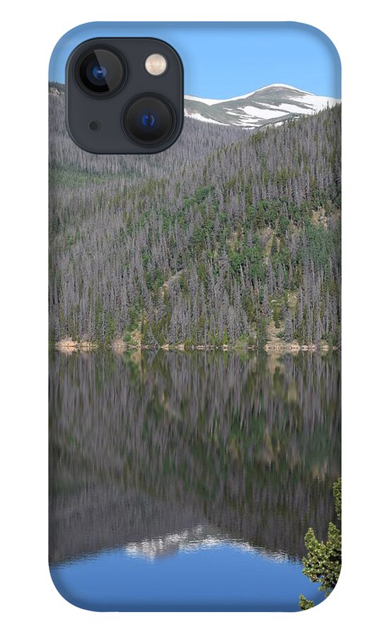 Mountains iPhone 13 Case featuring the photograph Chambers Lake Reflection Hwy 14 CO by Margarethe Binkley