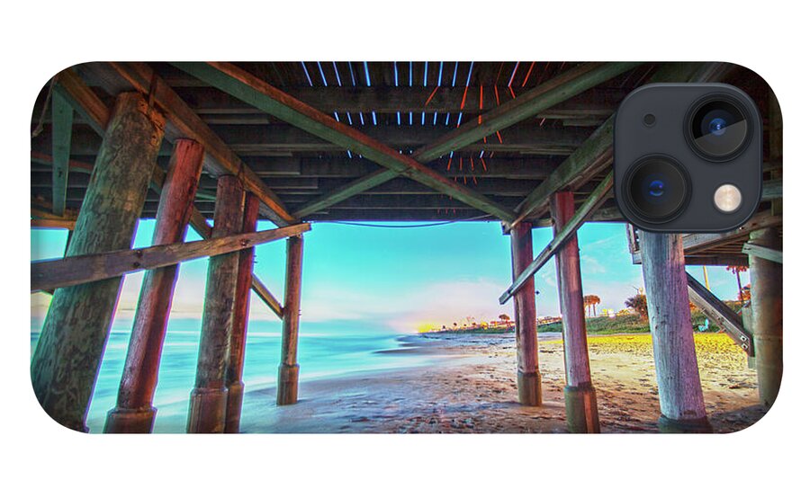 Pier iPhone 13 Case featuring the photograph Beach View by Robert Och