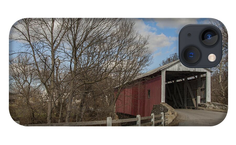 Covered Bridge iPhone 13 Case featuring the photograph Covered Bridge #1 by Roni Chastain