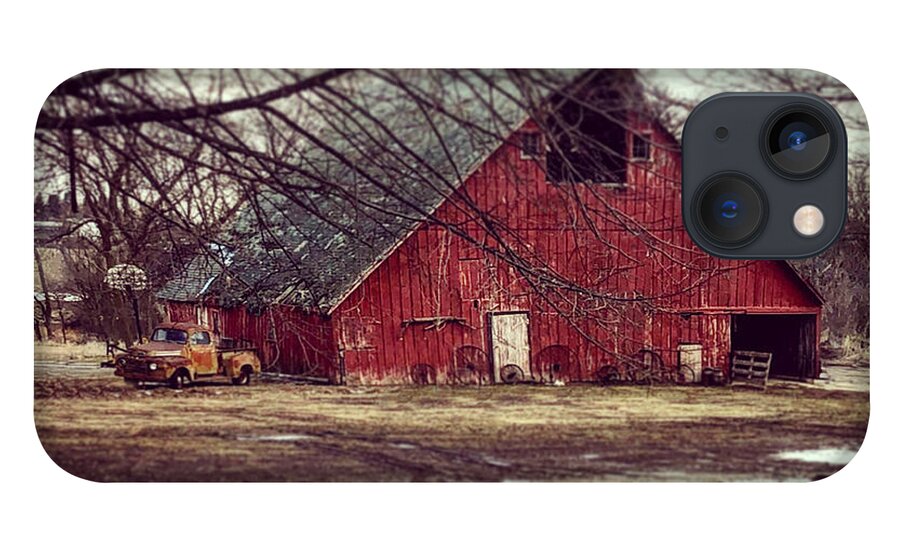 Barn iPhone 13 Case featuring the photograph Dreaming of Spring #1 by Julie Hamilton