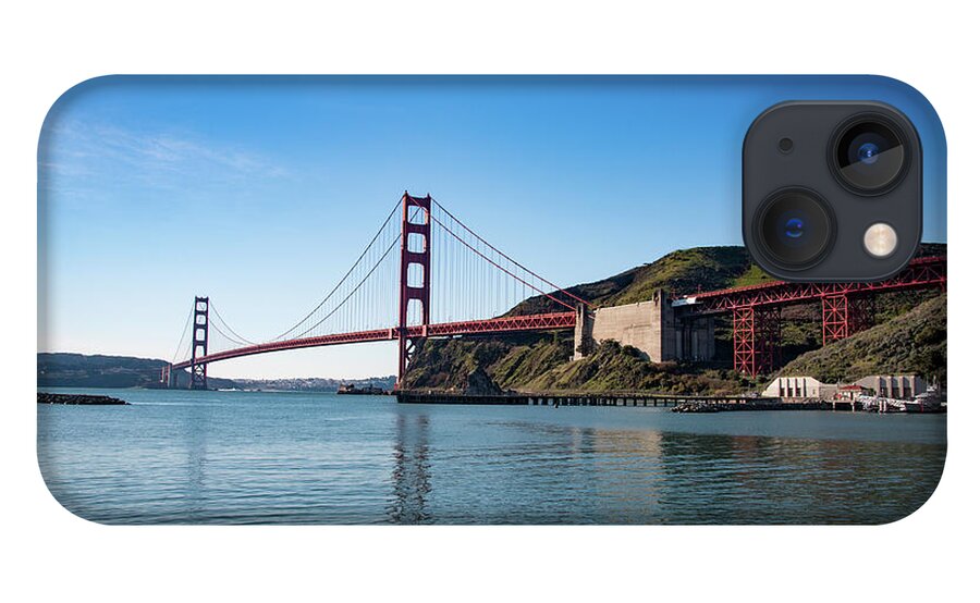 Bridge iPhone 13 Case featuring the photograph Golden Gate Bridge in San Francisco, USA by Amanda Mohler