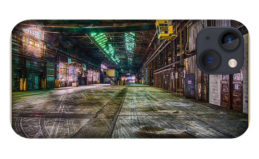 Industrial iPhone 13 Case featuring the photograph Long View #1 by R Thomas Berner