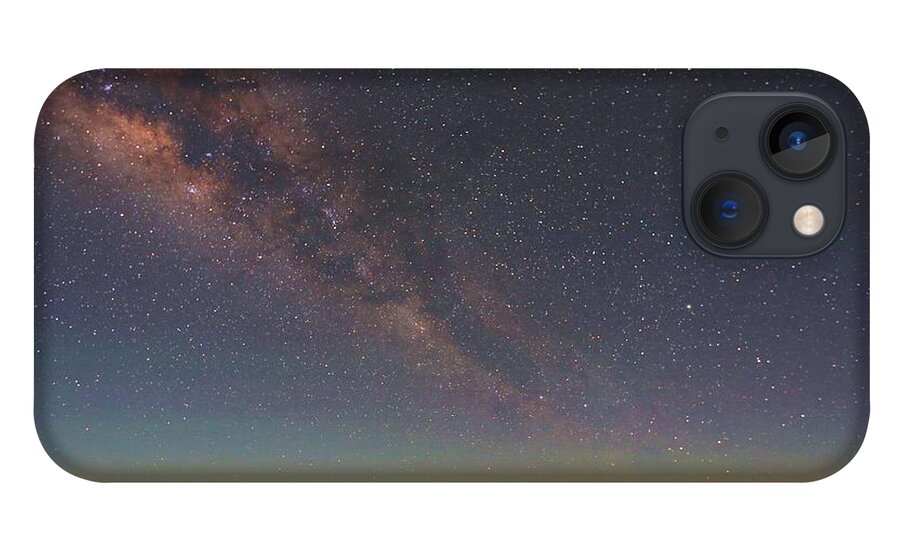 Photosbymch iPhone 13 Case featuring the photograph Milky Way over Mauna Loa #1 by M C Hood