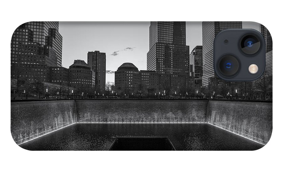 World Trade City Memorial iPhone 13 Case featuring the photograph One World Trade Center #1 by David Dedman