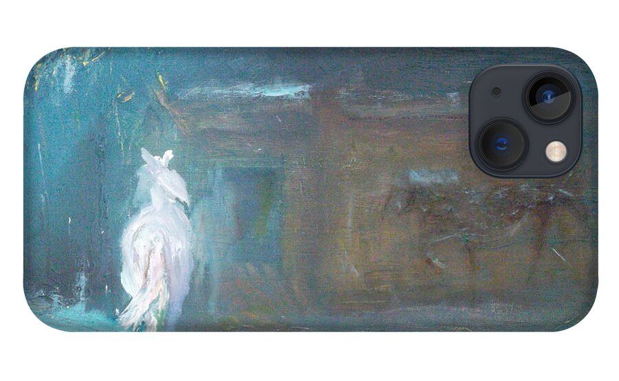Horses iPhone 13 Case featuring the painting Returning Home by Susan Esbensen