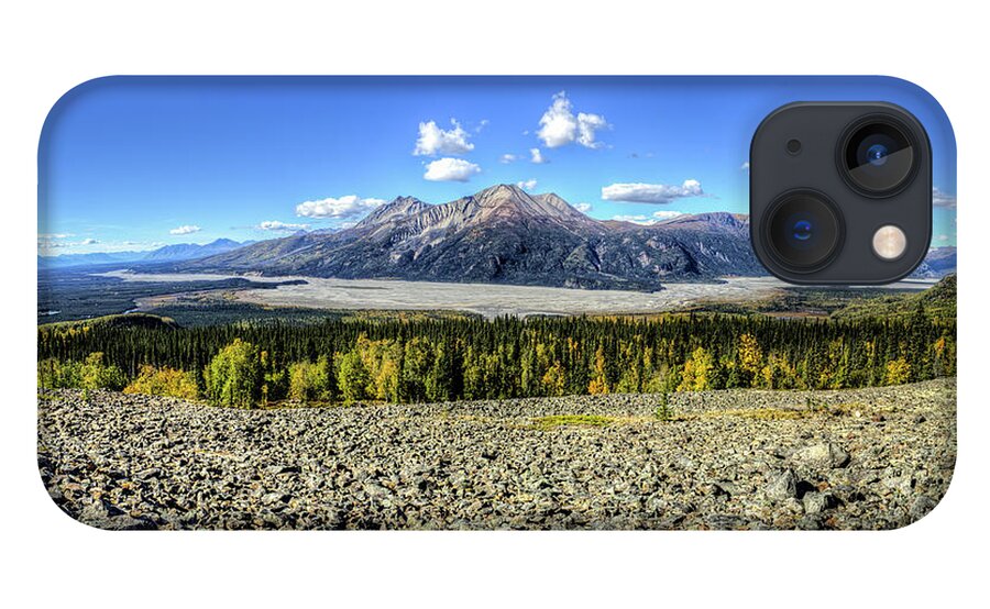 Alaska iPhone 13 Case featuring the photograph Sourdough Peak #2 by Fred Denner