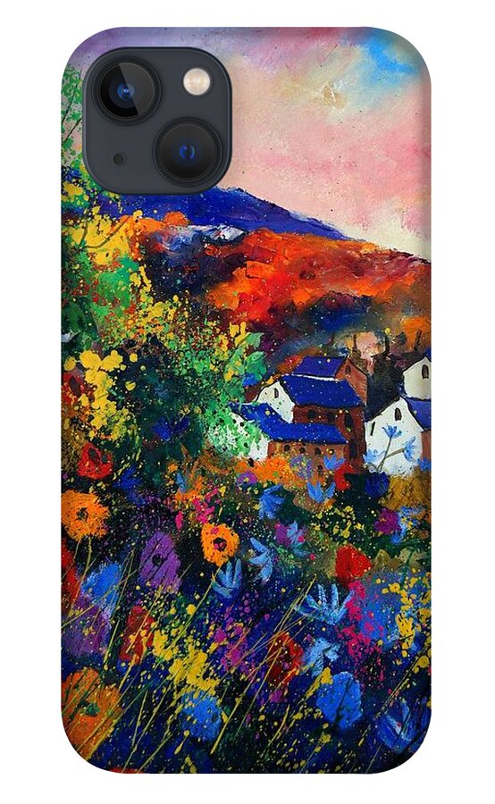 Landscape iPhone 13 Case featuring the painting Summer by Pol Ledent