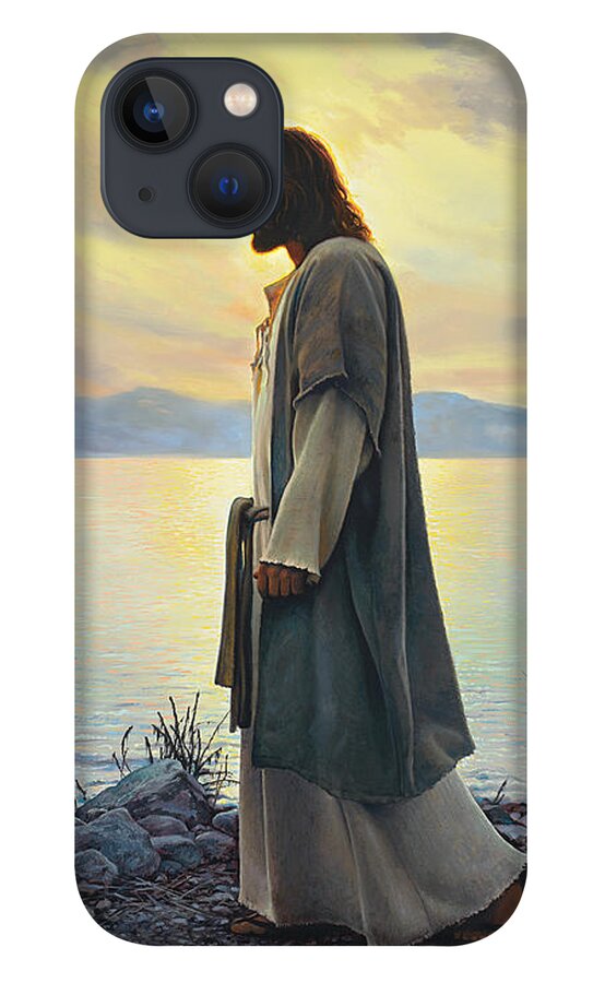 Jesus iPhone 13 Case featuring the painting Walk with Me by Greg Olsen