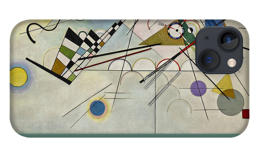 Circles In A Circle iPhone 13 Case featuring the painting Circles In A Circle by Wassily Kandinsky