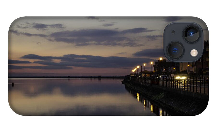 Beautiful iPhone 13 Case featuring the photograph West Kirby Promenade Sunset by Spikey Mouse Photography