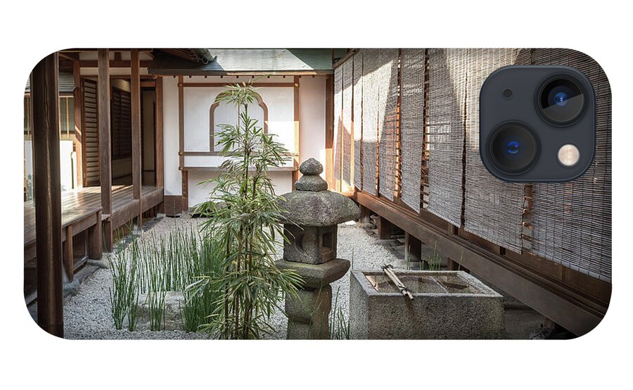 Zen iPhone 13 Case featuring the photograph Zen Garden, Kyoto Japan by Perry Rodriguez