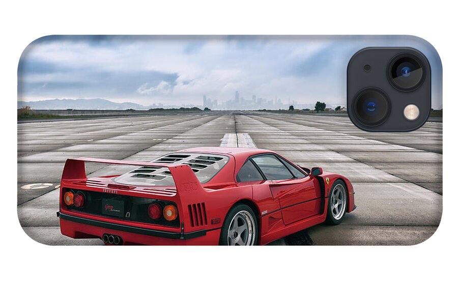 F12 iPhone 13 Case featuring the photograph #Ferrari #F40 #Print #16 by ItzKirb Photography