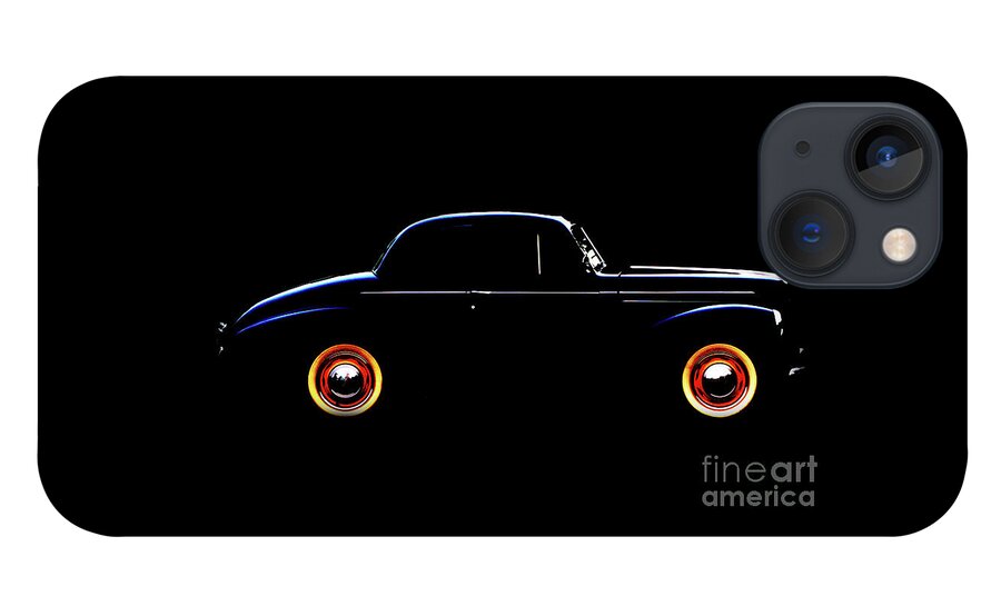 Car iPhone 13 Case featuring the photograph 1940 Studebaker Business Coupe by Baggieoldboy