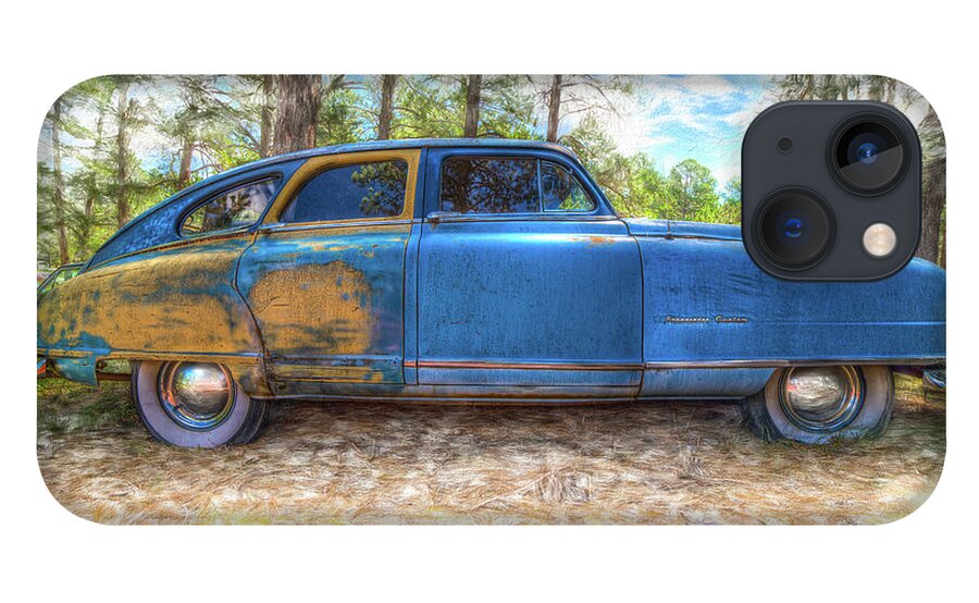 Rusty Cars iPhone 13 Case featuring the photograph 1950 Nash Ambassador by John Strong