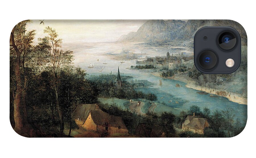 Pieter Bruegel The Elder iPhone 13 Case featuring the painting Flemish Parable of the Sower by Pieter Bruegel the Elder