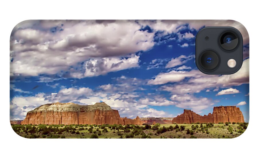 Capitol Reef National Park iPhone 13 Case featuring the photograph Capitol Reef National Park Catherdal Valley #20 by Mark Smith