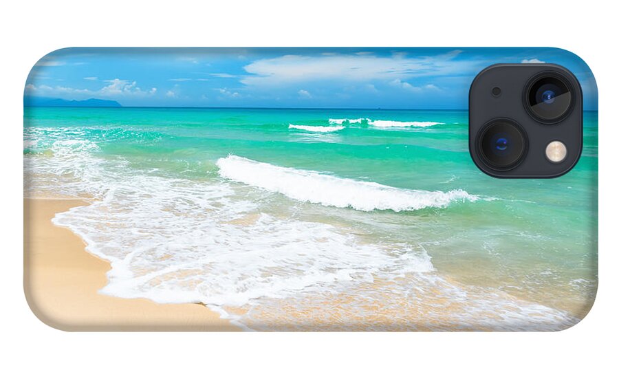 Beach iPhone 13 Case featuring the photograph Beach by MotHaiBaPhoto Prints