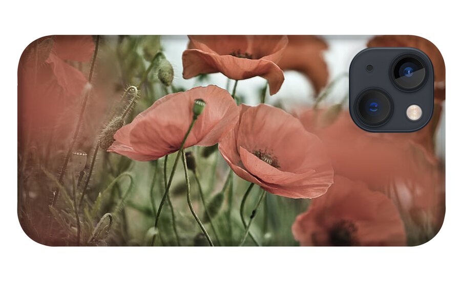 Poppy iPhone 13 Case featuring the photograph Poppy Meadow by Nailia Schwarz