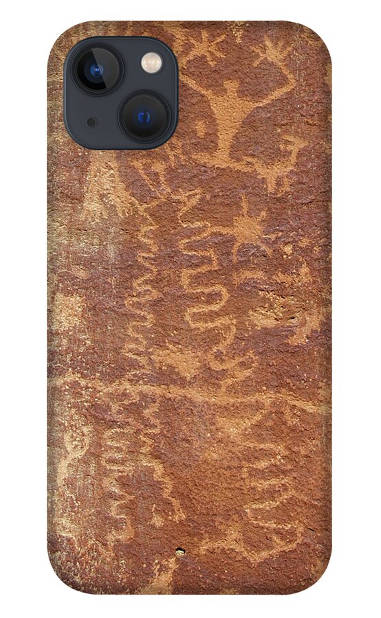 Petroglyph - Fremont Indian iPhone 13 Case featuring the photograph Petroglyph - Fremont Indian #3 by Breck Bartholomew