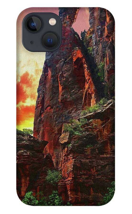 Sunrise In Canyonlands iPhone 13 Case featuring the photograph Sunrise In Canyonlands by Gary Baird