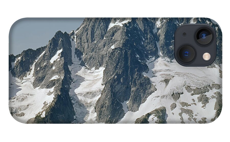 North Face iPhone 13 Case featuring the photograph 304630 North Face Mt. Stuart by Ed Cooper Photography