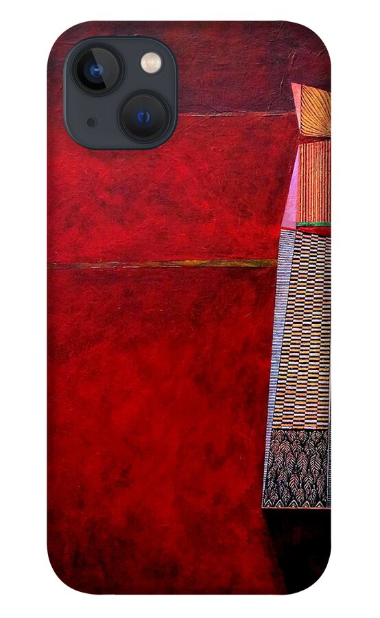 iPhone 13 Case featuring the painting Valley of Man by James Lanigan Thompson MFA