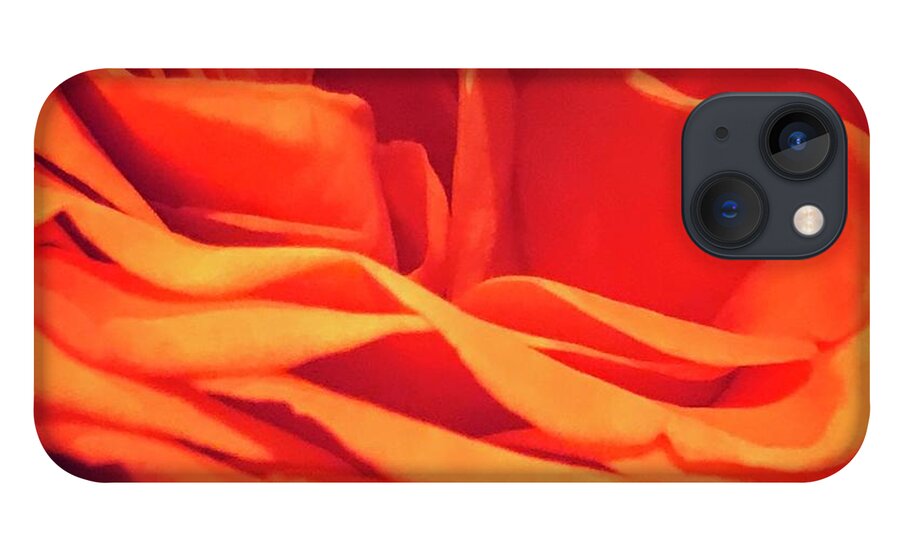 Orange iPhone 13 Case featuring the photograph Flower by Deena Withycombe