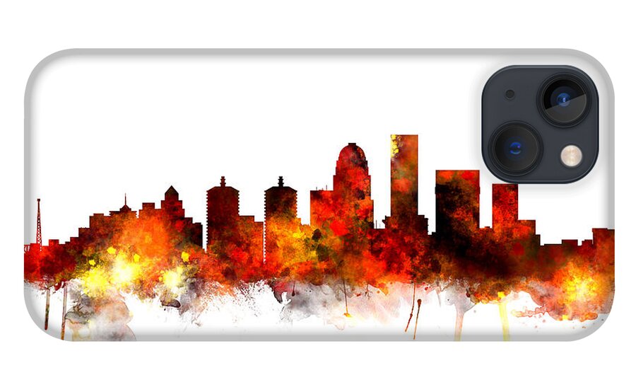 Louisville Kentucky City Skyline iPhone 13 Case