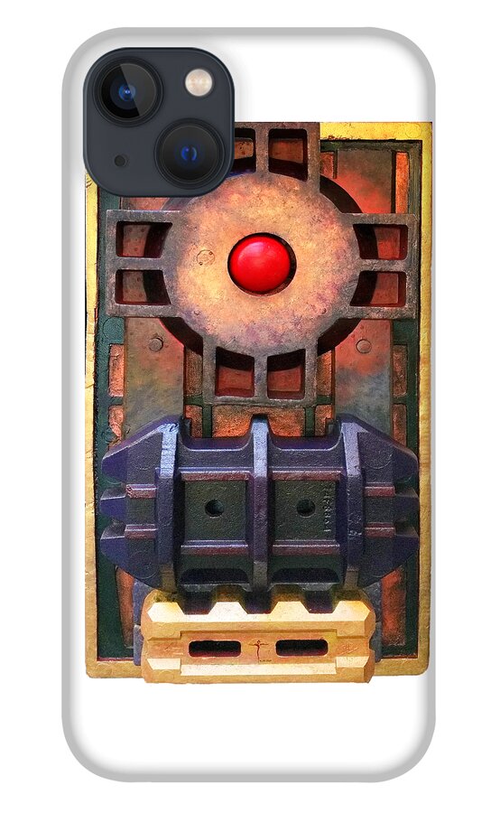  iPhone 13 Case featuring the painting . by James Lanigan Thompson MFA
