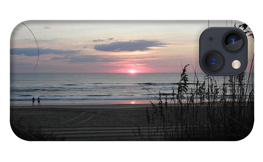 Sunrise iPhone 13 Case featuring the photograph A Morning Stroll At Sunrise by Kim Galluzzo