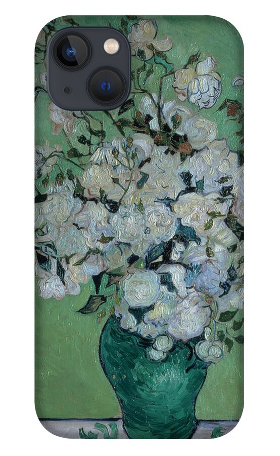 Vase iPhone 13 Case featuring the painting A Vase of Roses by Vincent van Gogh