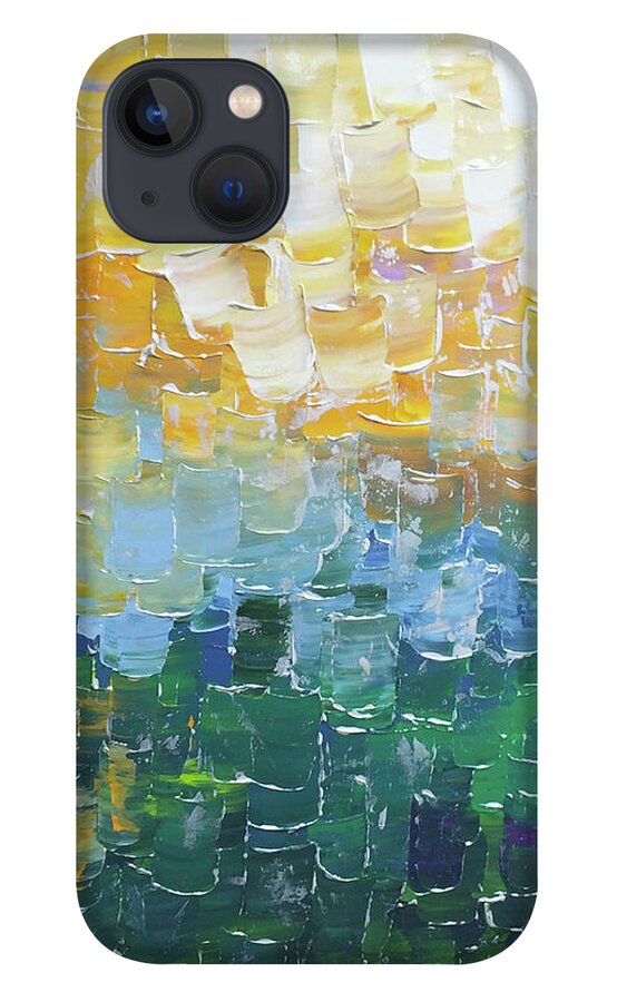 Faithful iPhone 13 Case featuring the painting Above All by Linda Bailey