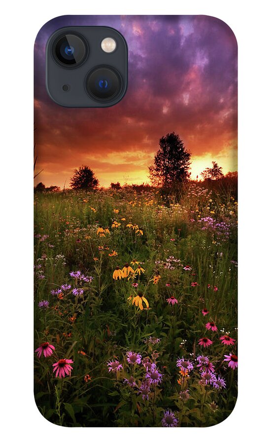 Sunset iPhone 13 Case featuring the photograph Above and Below by Rob Blair