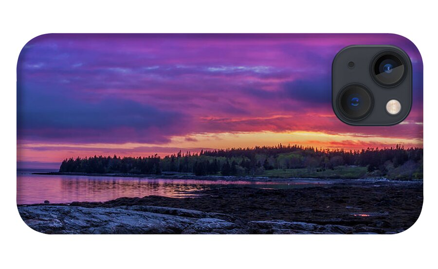 Mount Desert Island iPhone 13 Case featuring the photograph Acadian Nights by Holly Ross