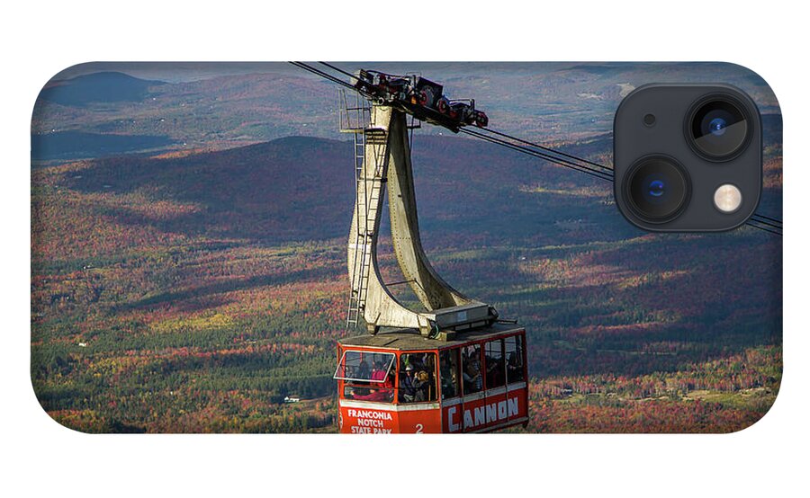 Cannon Mountain iPhone 13 Case featuring the photograph Aerial Tram in Autumn by Kevin Craft