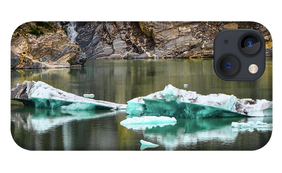 Alaska iPhone 13 Case featuring the photograph Alaskan Icebergs by Jason Brooks