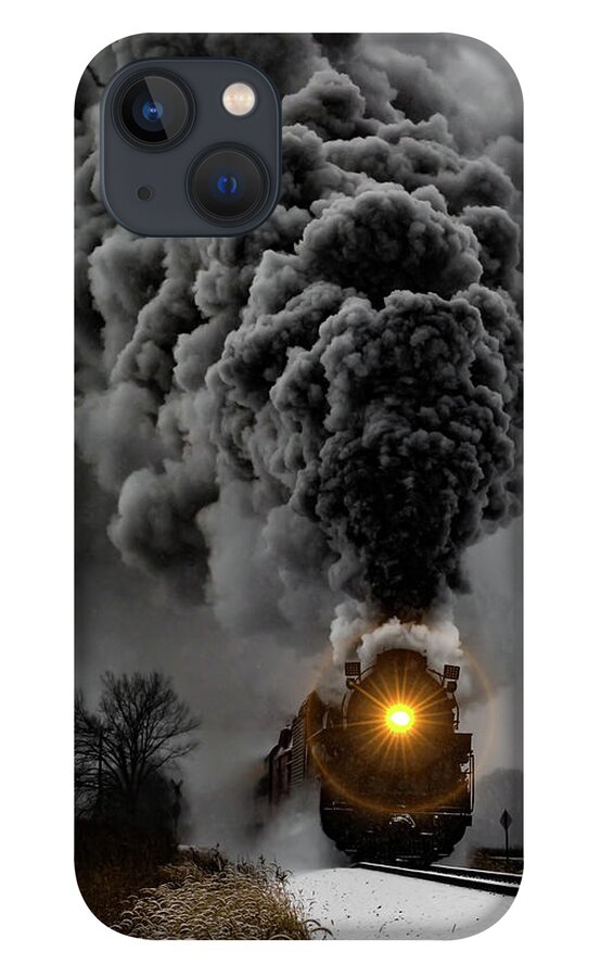 Polar Express iPhone 13 Case featuring the photograph All Aboard the Polar Express by Joe Holley