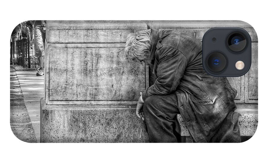Homeless iPhone 13 Case featuring the photograph Alone by Jackson Pearson