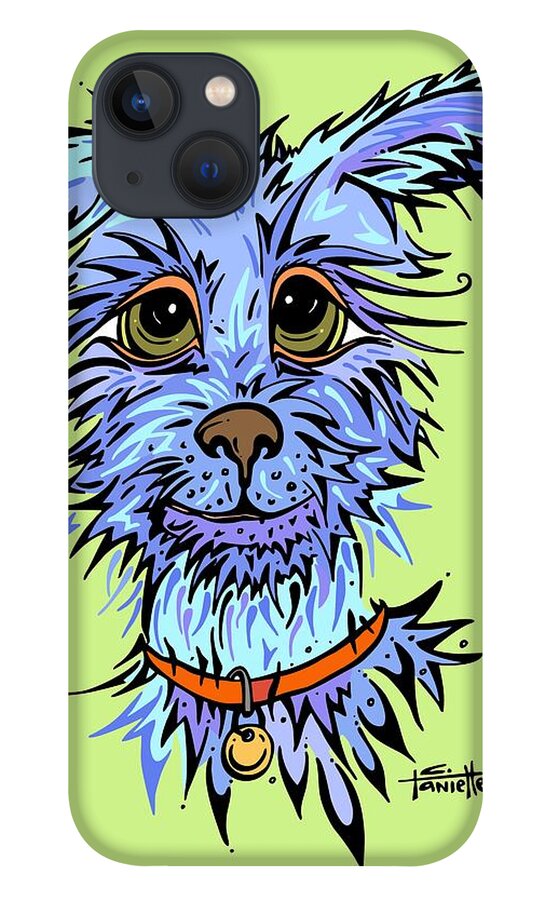 Dog iPhone 13 Case featuring the digital art Andre by Tanielle Childers