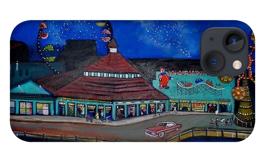 Asbury Art iPhone 13 Case featuring the painting Another memory of the Palace by Patricia Arroyo