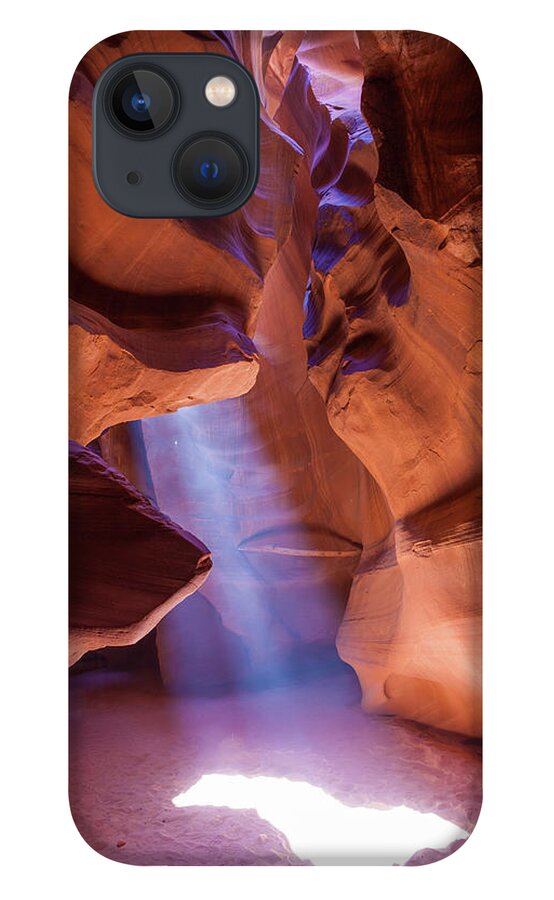 Antelope Canyon iPhone 13 Case featuring the photograph Antelope Lightshaft I by Lon Dittrick