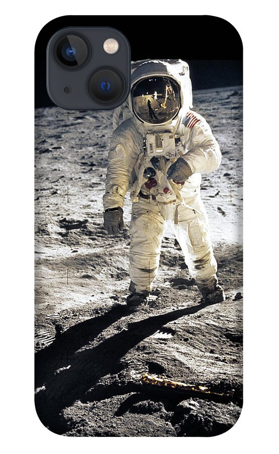 Apollo iPhone 13 Case featuring the photograph Astronaut by Photo Researchers