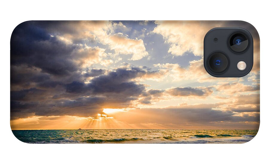 Florida iPhone 13 Case featuring the photograph Atlantic Sunrise by Rikk Flohr