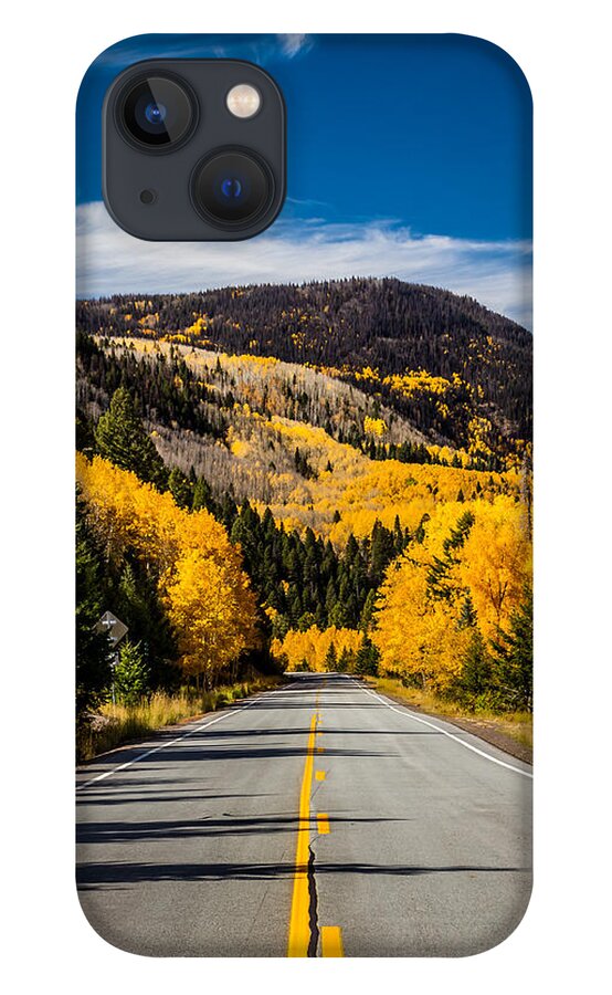 New Mexico iPhone 13 Case featuring the photograph Autumn Rockies by Ron Pate