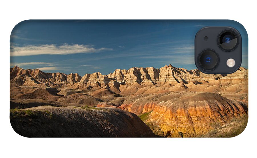 Badlands iPhone 13 Case featuring the photograph Badlands by Natural Focal Point Photography