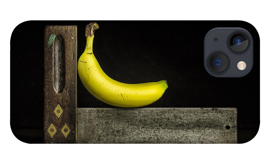 Banana iPhone 13 Case featuring the photograph Bananas ain't square by Nigel R Bell
