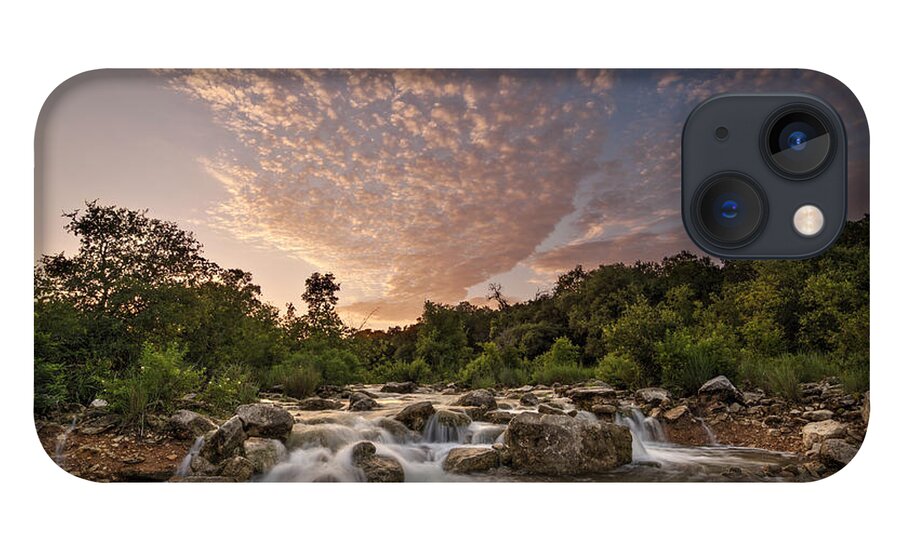 River iPhone 13 Case featuring the photograph Barton Creek Greenbelt At Sunset by Todd Aaron