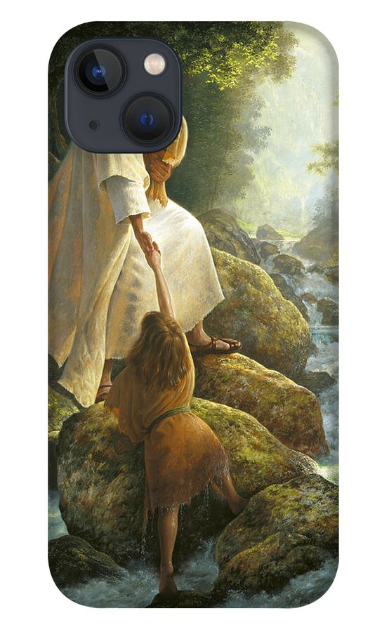 Jesus iPhone 13 Case featuring the painting Be Not Afraid by Greg Olsen
