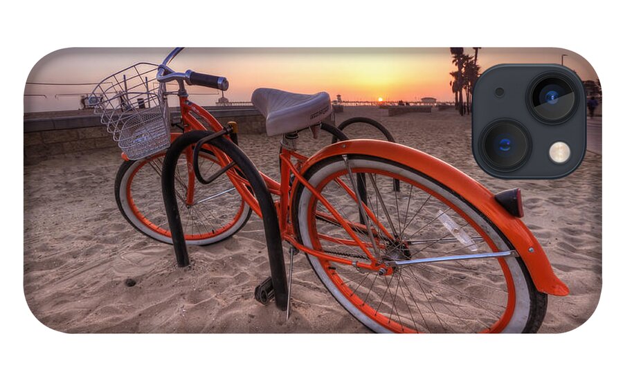 Yhun Suarez iPhone 13 Case featuring the photograph Beach Bike by Yhun Suarez
